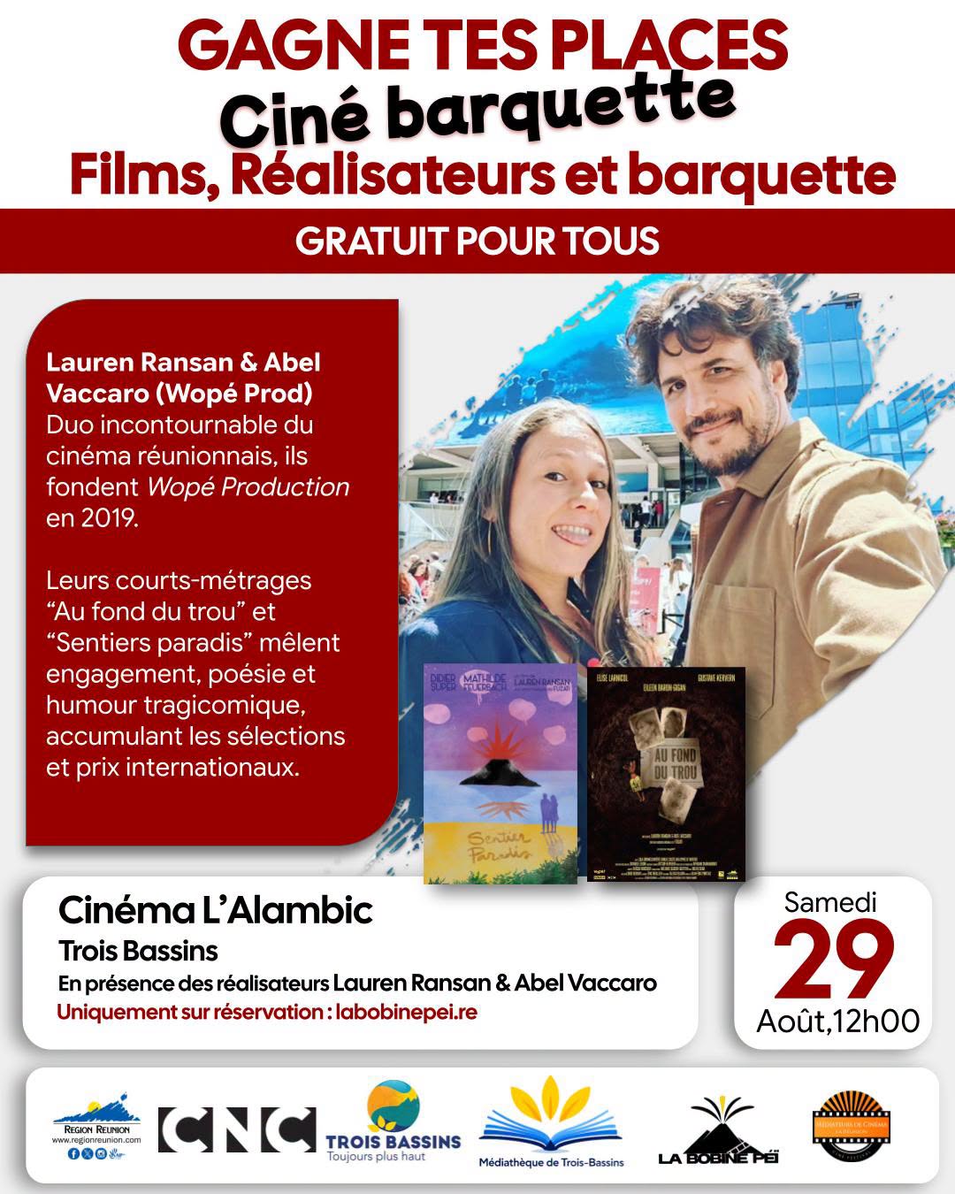 🎬 Découvrez le Ciné barquette !

Vous êtes invités au Ciném