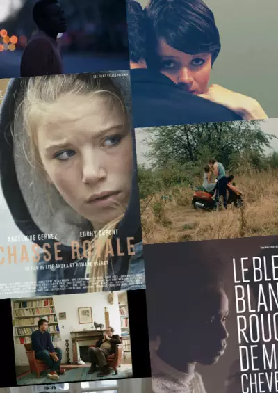 Affiche de Chasse Royale avec Angélique Gernez et Eddy Dupont, scènes naturelles et intérieures.