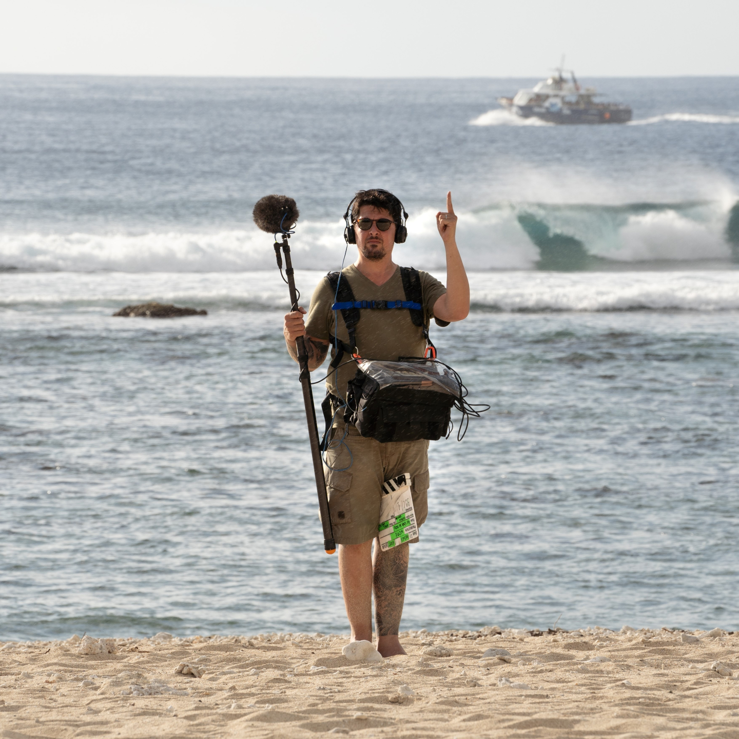 Julien tournage Wopé 2