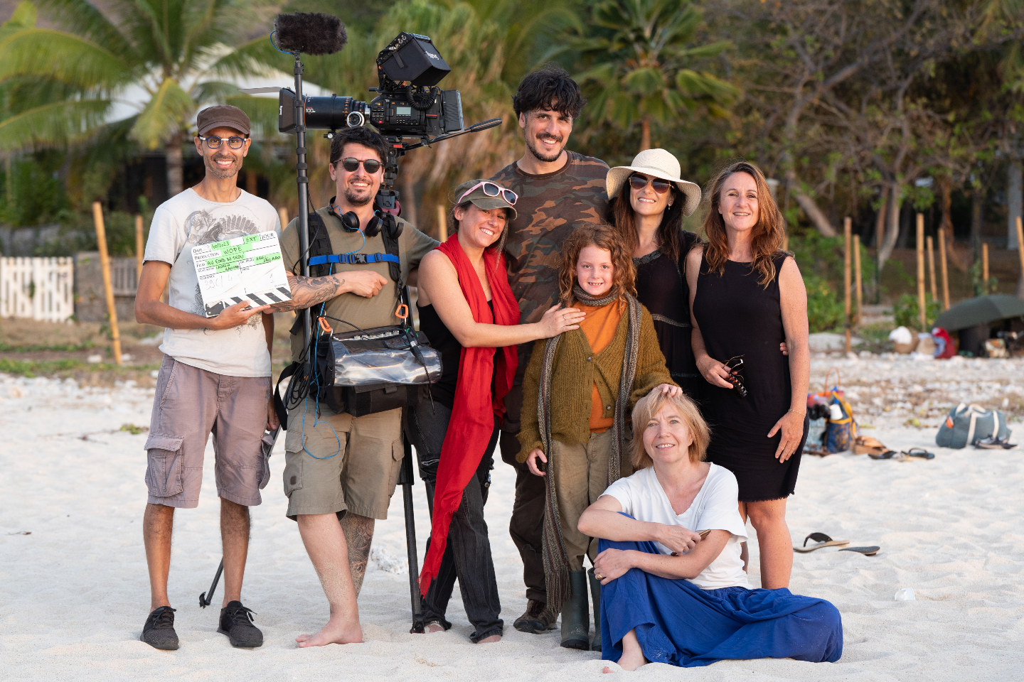 Alexia tournage Wopé 4