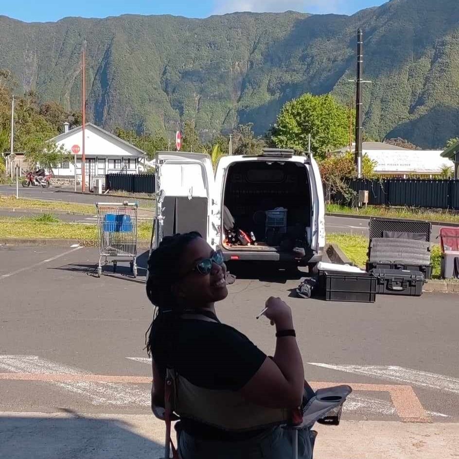 Raïssa tournage Wopé 2