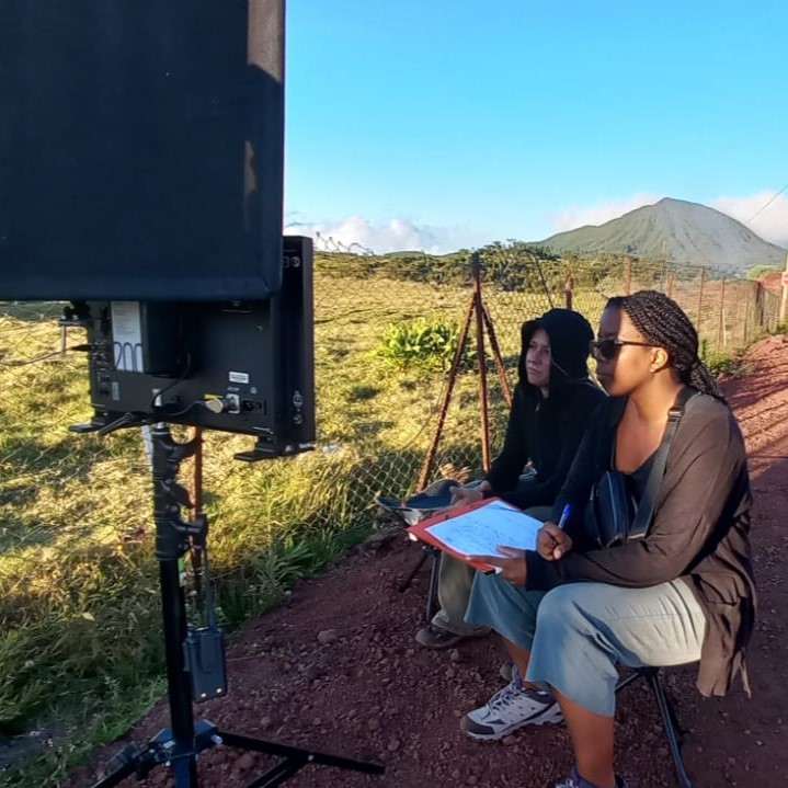 Raïssa tournage Wopé 3