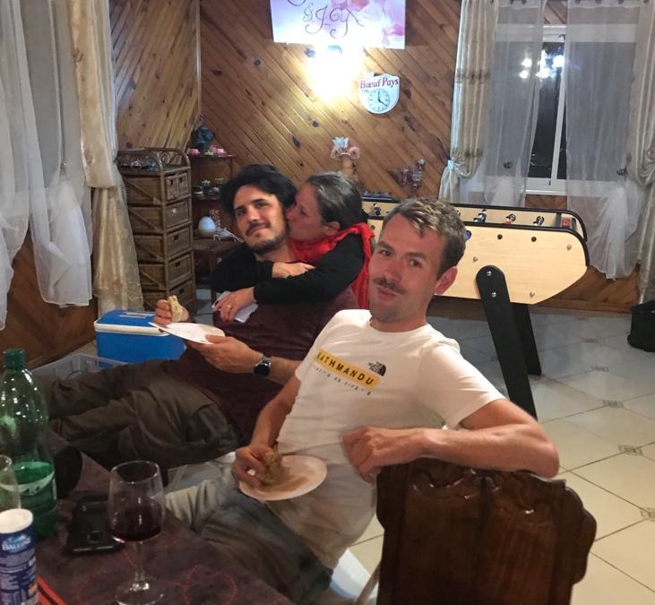 Hugo & Damien tournage Wopé 4