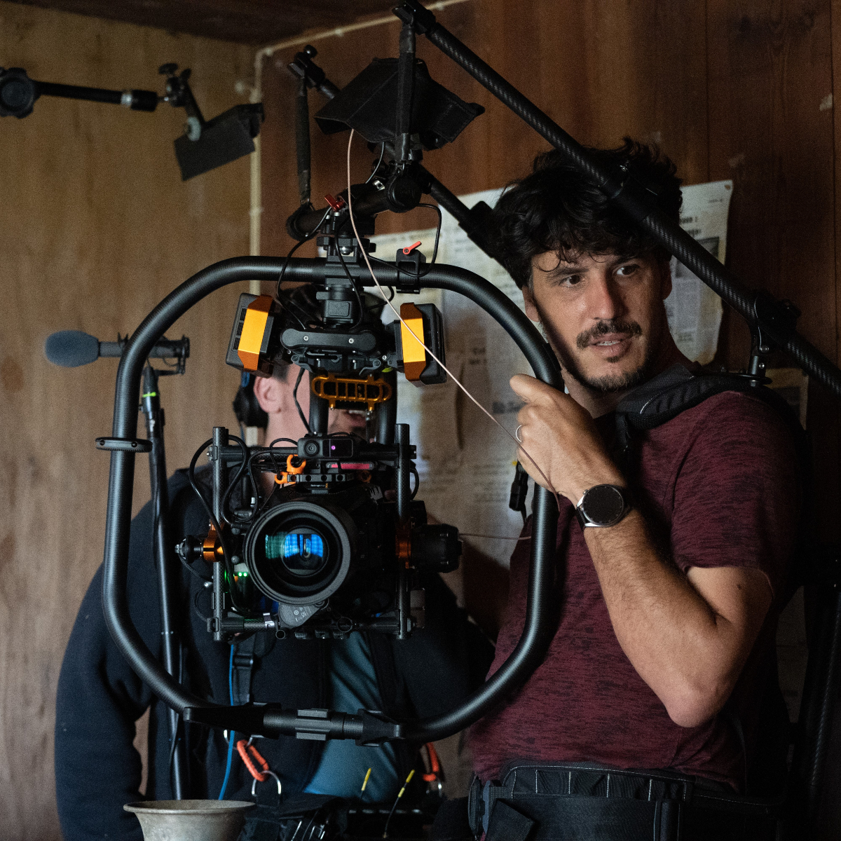 Abel tournage Wopé 1