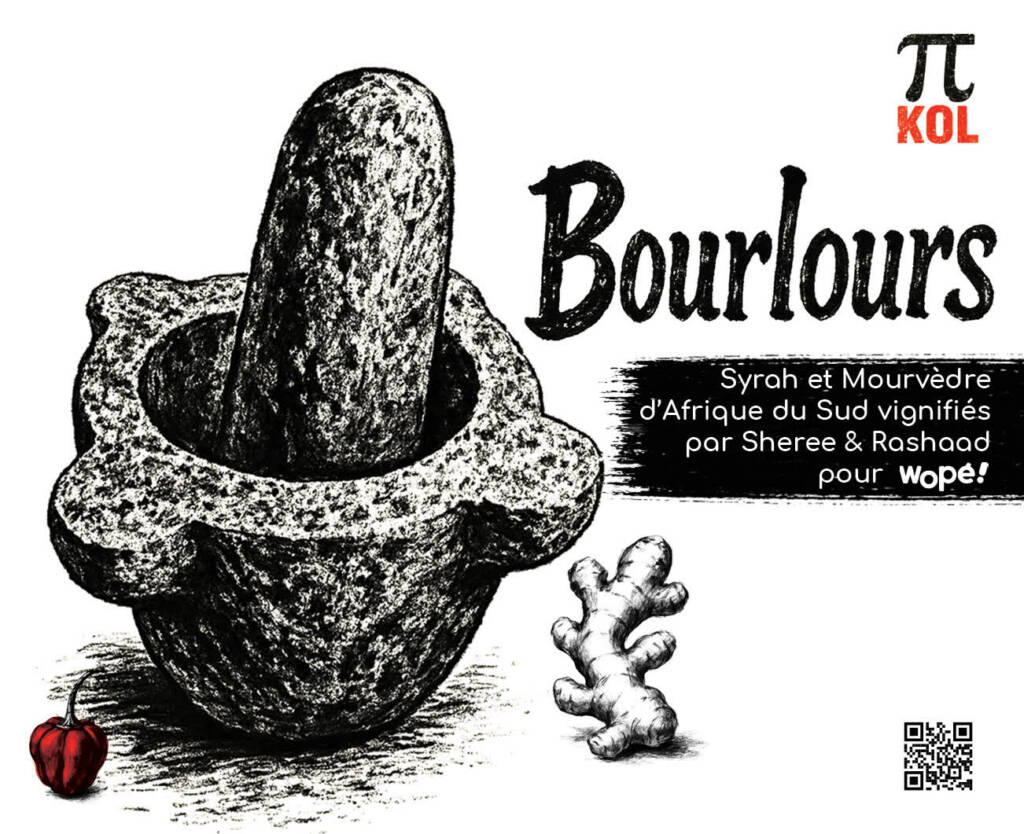 Etiquette du vin Bourlours