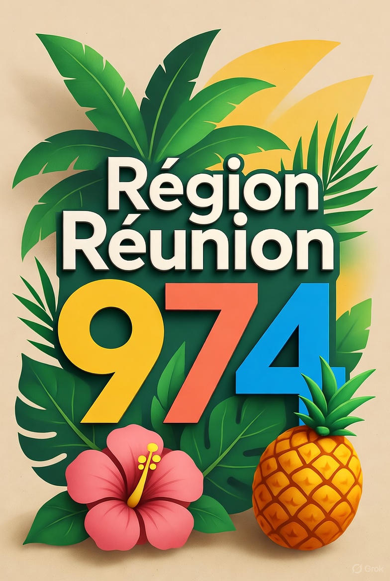 Financement court metrage reunion - Logo Région Réunion 974