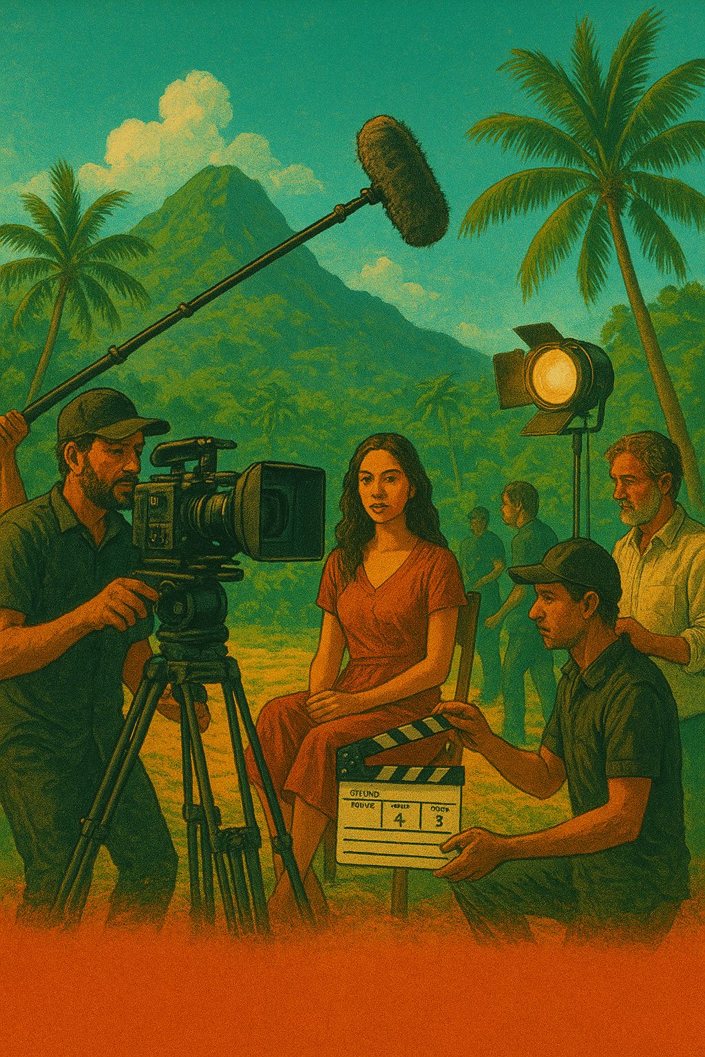 tournage cinéma à la Réunion