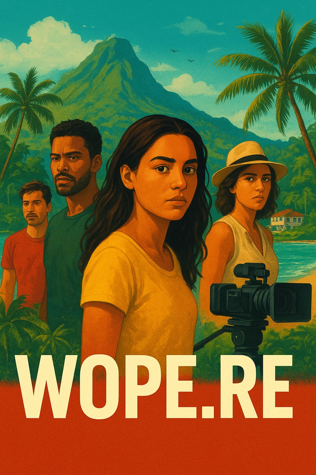 Série de fiction tournée a la réunion