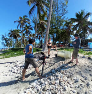 Tournage clip réunionnais - Production audiovisuelle holothurie Wopé 974