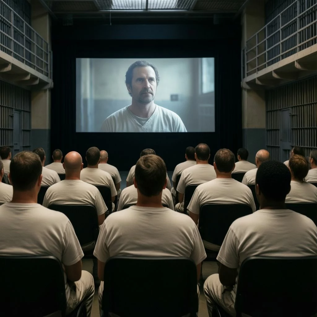 Projection film milieu penitentiaire a La Reunion - Action culturelle et reinsertion